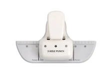 Bira Craft 3 Hole Punch, 4 Sheet Capacity, Mini/Pocket, Performance Guaranteed