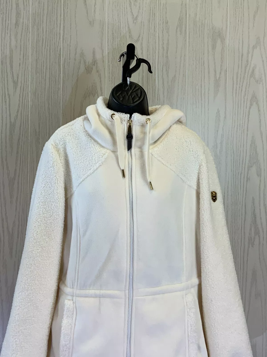 1 Madison Expedition Ladies Teddy Full Zip Jacket Size XL Ivory | eBay