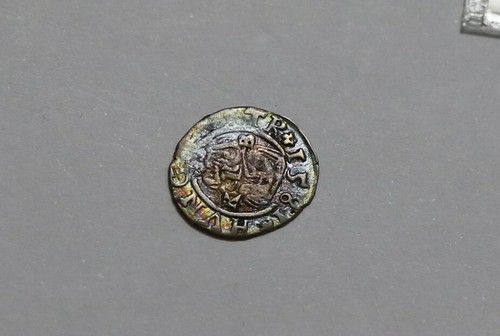 HUNGARY RUDOLF II SILVER DENAR (1572-1608) 1581 V811 SHARP DETAILS B41 YJ10 - Picture 2 of 4