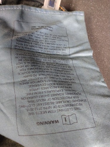 JEANS resistentes al fuego LAPCO ajuste moderno 33x34 Cat 2 ropa de trabajo fabricante de soldadura  - Imagen 7 de 15