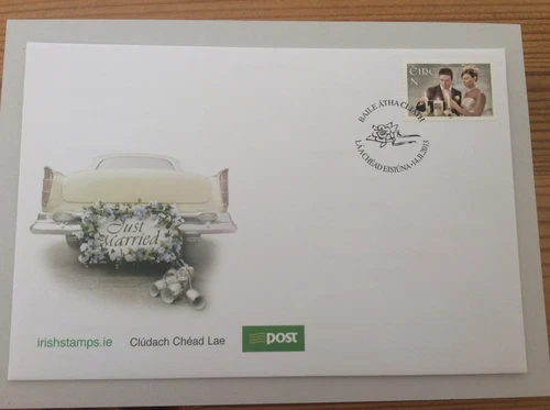 Ireland 2013 Weddings  FDC per scan