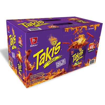 Takis Fuego Tortilla Chips, 1 Ounce (46 Pack) (2 Pack)