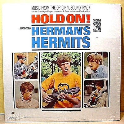 HOLD ON! - Herman's Hermits - OST - '66 MGM LP - FACTORY SEALED - MONO pressing