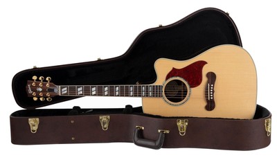 Gibson Songwriter Cutaway Antique Natural Acoustic Westerngitarre Hardshell Case