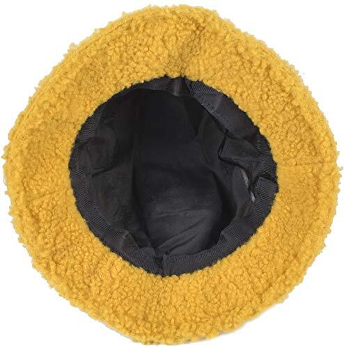 Faux Fur Bucket Hat, Fuzzy Furry Winter Warm Fisherman Cap  display picture 1