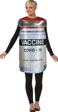 Vaccine Bottle Adult Costume - Rasta Imposta