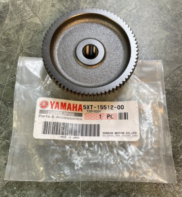minato20111217 Yamaha Raptor 250 XT250 Engine Starter Motor Idler Gear #1 OEM 5XT