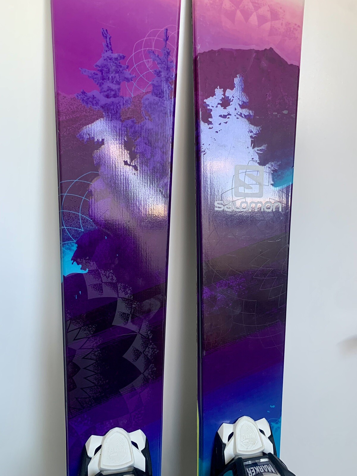 Sci da donna Salomon Q 96 lumen freeride 170 cm ( 1 volta)