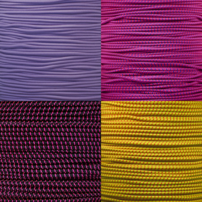 Cordon Élastique Nylon Paracord 2.5 Mm - 8 Couleurs, Longueurs 3 à 30 M, Pour Camping, Bâches Et Bricolage