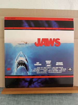 Laser Disc (3 Seiten) - Jaws - Roy Schneider / Robert Shaw / Richard Dreyfuss