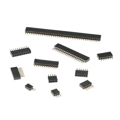 1,27mm Einreihig Buchsenleiste 2/3/4/5/6/7/8 - 50 Polig Gerade Pin Header Female