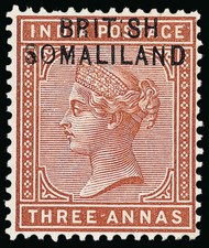 Somaliland Protectorate Scott 5b Gibbons 5a Mint Stamp