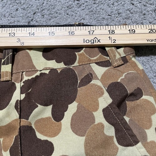 Vintage Cabelas Jacket Set Men XL Brown Duck Camo Gore Tex Puffer Coat Pants USA - Picture 10 of 11