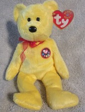 Ty Beanie Baby Tradee the Bear DOB June 29, 2000 MWMT Free Shipping