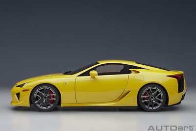 LEXUS LFA PEARL YELLOW NEW RELEASE COMPOSITE BY AUTOart 1:18
