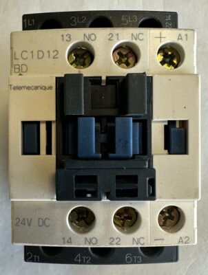 Schneider Electric Leistungsschütz / 24V DC / 5,5 kW / 25A / LC1D12BD