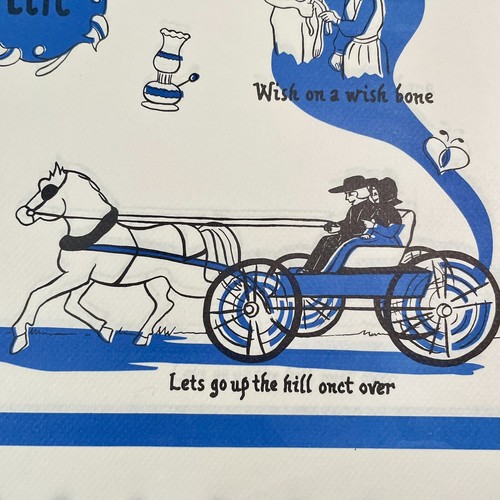 Vintage Amish Pennsylvania Dutch Paper Placemats Humorous Cute (3 count) - Picture 7 of 13