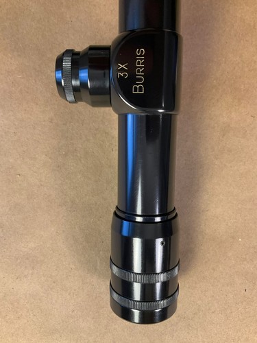 Vintage Burris 3x Pistol Scope - Gloss - Duplex Reticle- USA - Picture 11 of 18