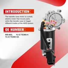 Transfer Case Shift Motor For Ford F-150 Expedition Lobo Lincoln 600-802 4WD