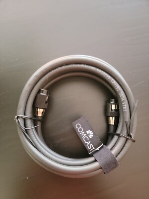 New High Quality Comcast / Xfinity Coax Cable - 10ft. Double Shielded
