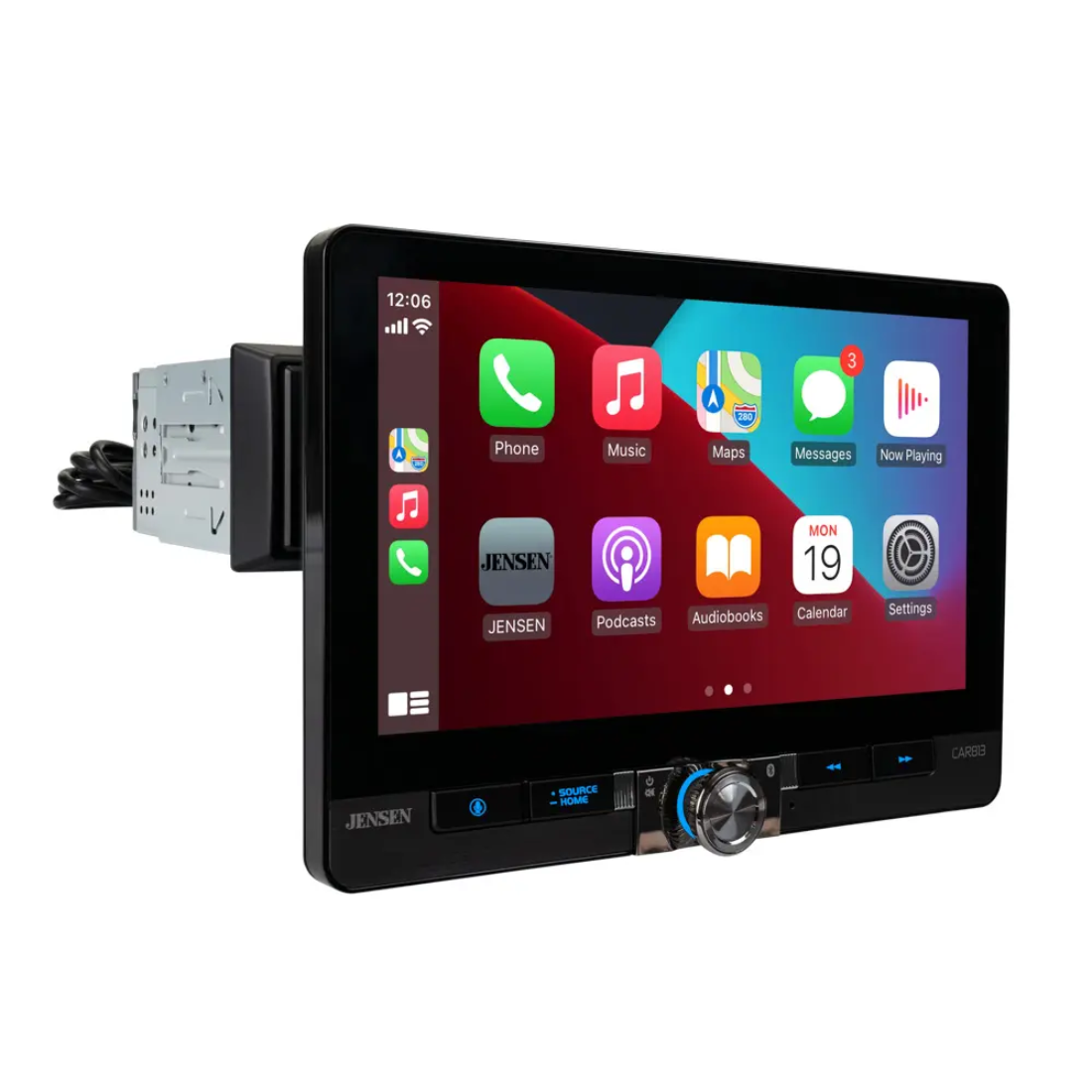 Jensen CAR813 Single-DIN Bluetooth Digital Multimedia Receiver w