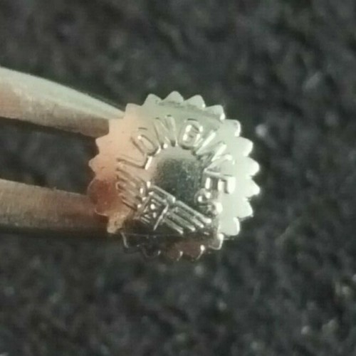Longines Water Resistant Crown, Steel, Part Number 12-35 - Picture 8 of 8