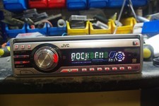 Autoradio d'epoca JVC KD-G521 con lettore CD, MP3