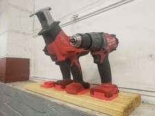 2 Pack Milwaukee M18 Battery Slot Tool Holder Mount