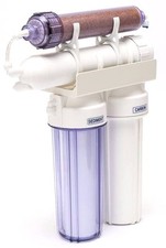 Aquati 4 Stage Medium Reverse Osmosis System with DI resin chamber 4 RO DI Unit