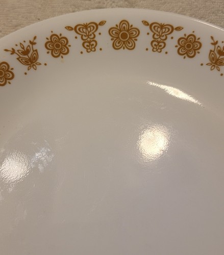 3 - Piatti Corelle By Corning anni 70 motivo farfalla oro MCM - Foto 3 di 3