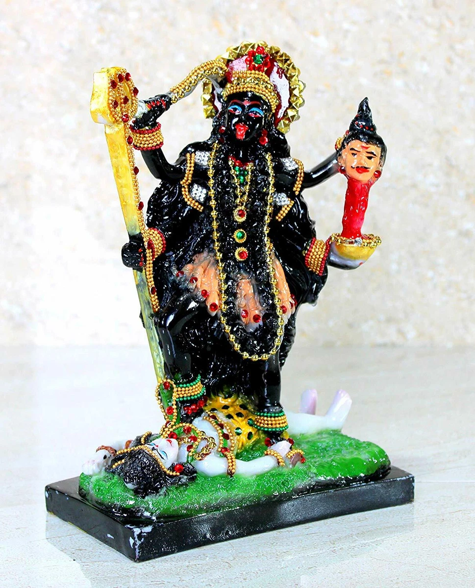 Kali Maa Resin Statue Sacred Energized Powerful Idol Shaman Blessed  Sculpture | eBay