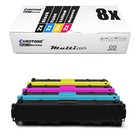 8x wkład ekologiczny do Canon LBP-5050-n I-Sensys Mf?8080-cw Mf?8040-cn Mf?8030-cn