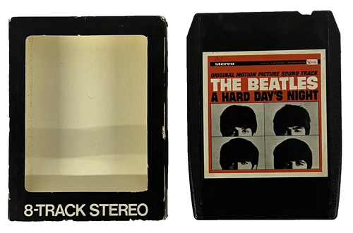 THE BEATLES A HARD DAYS NIGHT 8 TRACK United Artists - Picture 3 of 6