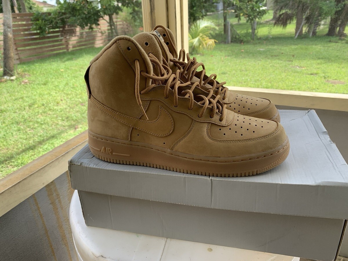 Size 10.5 - Nike Air Force 1 '07 LV8 WB High Flax 886912680420| eBay