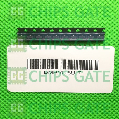 9PCS DMP1045U-7 MOSFET P-  12V 4A SOT23 1045 DMP1045 #T8*