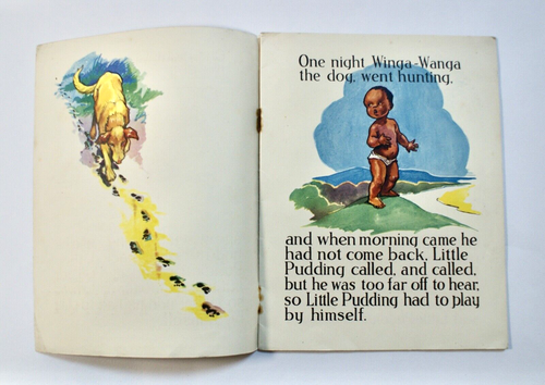 Little Pudding And The Baby Elephant, Collins Clear Type Press Booklet, 1940s? - Picture 3 of 8