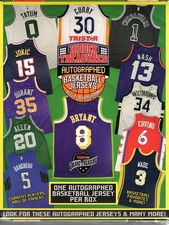 TRISTAR Hidden Treasures Autographed NBA Basketball Jersey - 2024 Season Edition