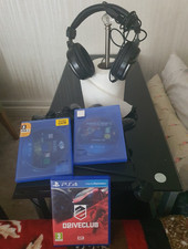 Sony PlayStation 4 Slim 500GB Black PAL w/ DualShock 4, Headset & Games