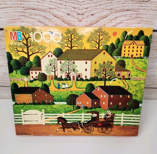 NUEVO MB Charles Wysocki 1000 Piezas Puzzle Hi Neighbor 1988 Sellado - Imagen 1 de 7