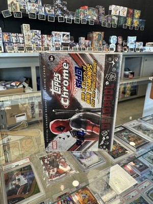 2025 TOPPS CHROME DEADPOOL Value Blaster BOX MARVEL