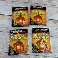 Grabber Adhesive Body Warmer - 4 Pack
