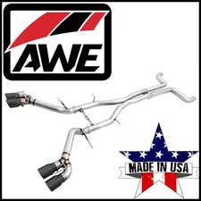 Awe Track Cat-back Exhaust System Fits 2016-2024 Chevy Camaro Sszl1lt1 6.2l V8