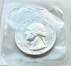 1964 SILVER Washington Quarter  ~ (MS) Condition Mint Cello ~ Collector's Choice