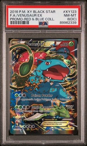 Venusaur-EX graded PSA 8 for sale on eBay