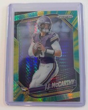 2025 Panini Prizm J.J. McCarthy #279 Hyper 95/200 Vikings