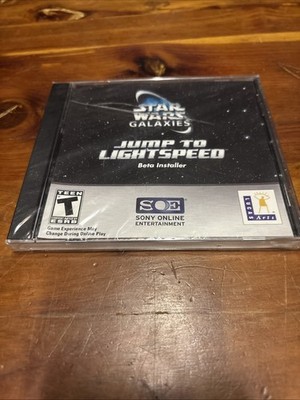 Star Wars Galaxies: Jump To Lightspeed Beta Installer, VERY RARE, SEALED