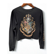 Harry Potter Hogwarts Crest Long Sleeve Shirt...