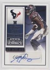 2015 Panini Contenders Rookie Ticket Benardrick McKinney (Team Logo) Auto 8x7