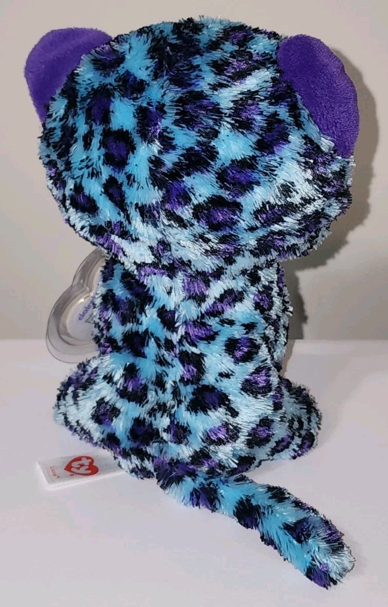 Ty Beanie Boos - LIZZIE Il 6" LEOPARDO - ESCLUSIVO CLAIRE'S