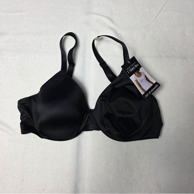 Bali Style 3W113B11 Black 360 Smooth T-Shirt Bra 40B